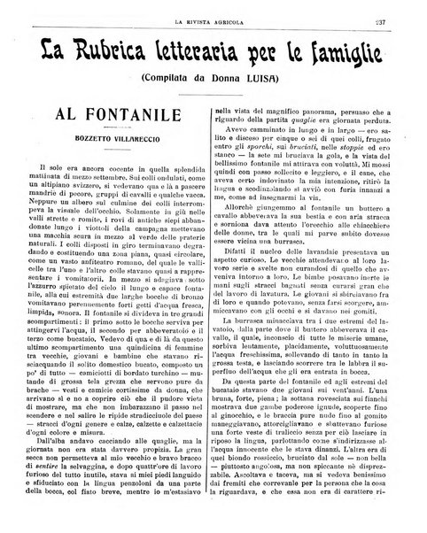 La rivista agricola industriale finanziaria commerciale