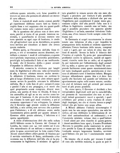 La rivista agricola industriale finanziaria commerciale