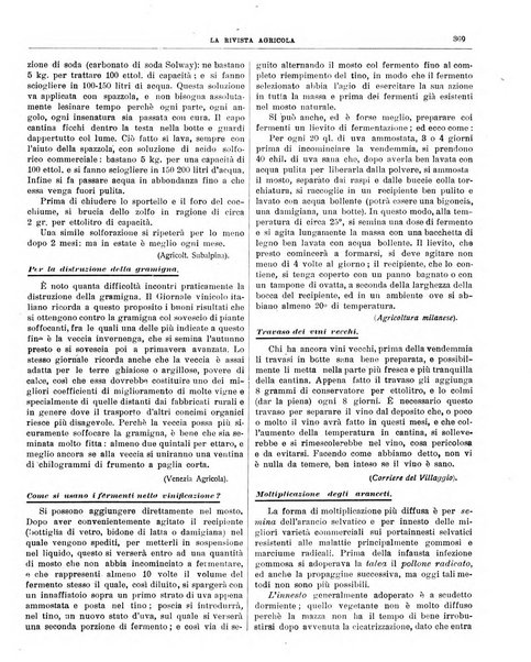 La rivista agricola industriale finanziaria commerciale