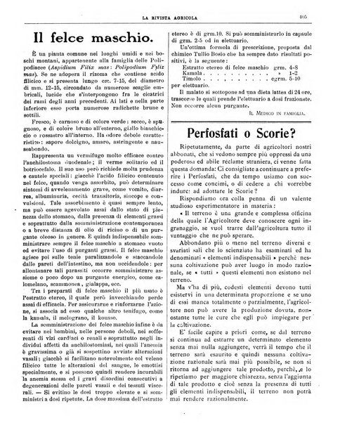 La rivista agricola industriale finanziaria commerciale