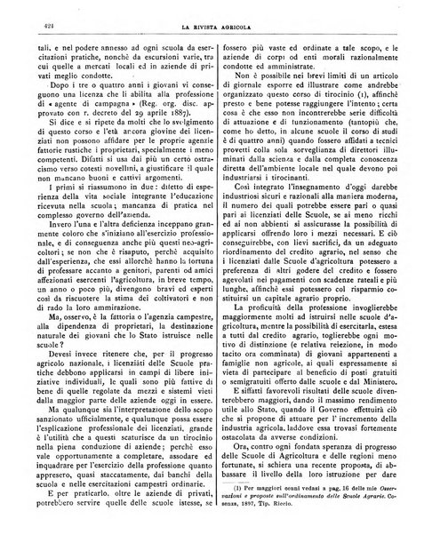 La rivista agricola industriale finanziaria commerciale