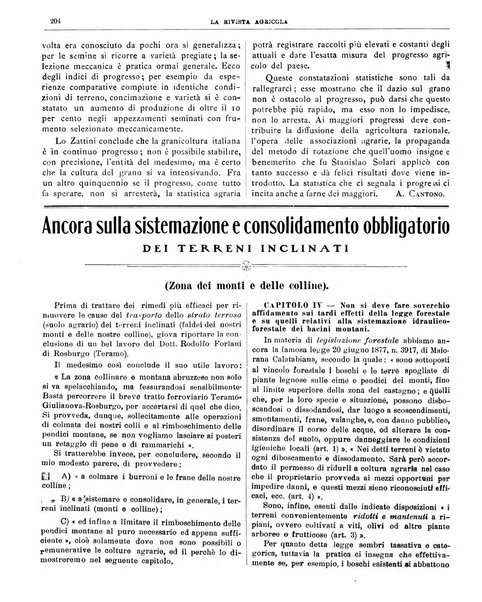 La rivista agricola industriale finanziaria commerciale