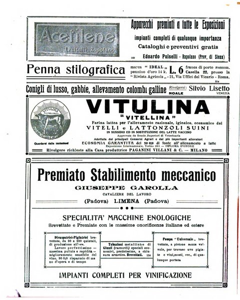 La rivista agricola industriale finanziaria commerciale