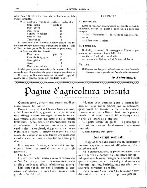 La rivista agricola industriale finanziaria commerciale