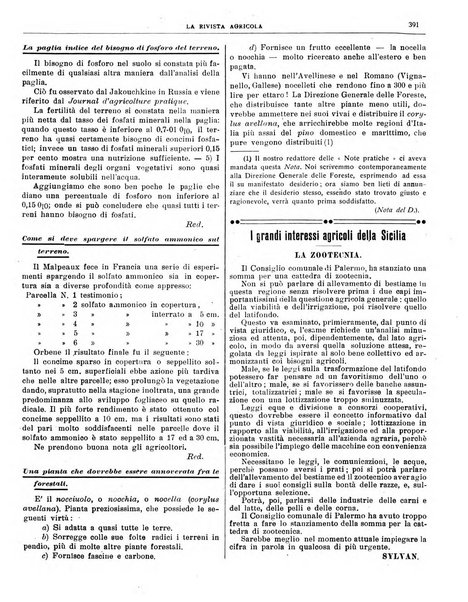 La rivista agricola industriale finanziaria commerciale