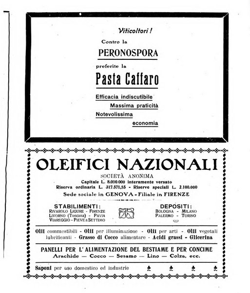 La rivista agricola industriale finanziaria commerciale