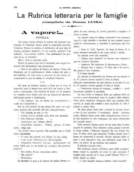 La rivista agricola industriale finanziaria commerciale