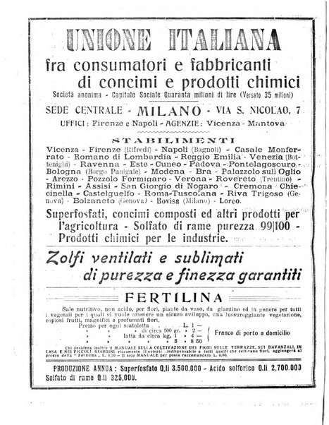 La rivista agricola industriale finanziaria commerciale