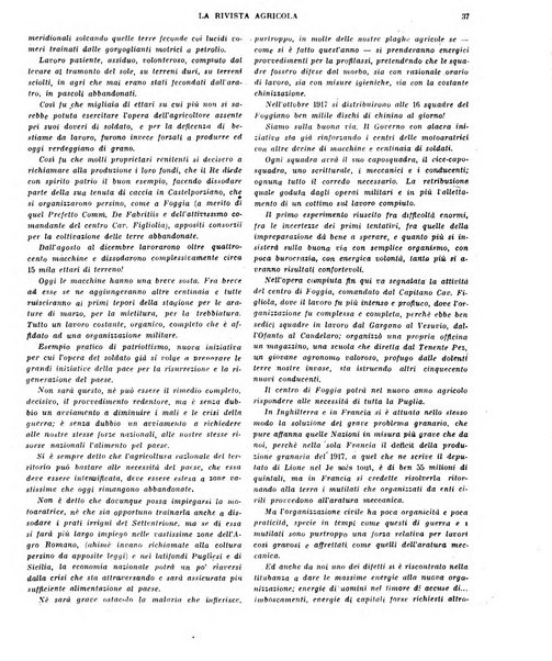 La rivista agricola industriale finanziaria commerciale