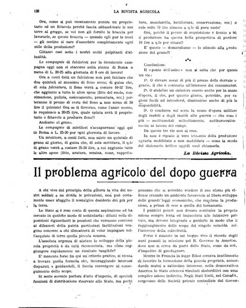 La rivista agricola industriale finanziaria commerciale