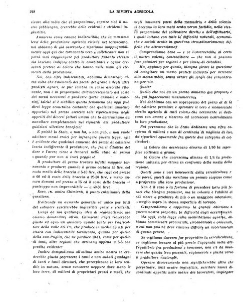 La rivista agricola industriale finanziaria commerciale