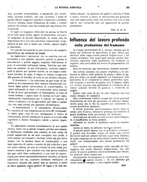 La rivista agricola industriale finanziaria commerciale