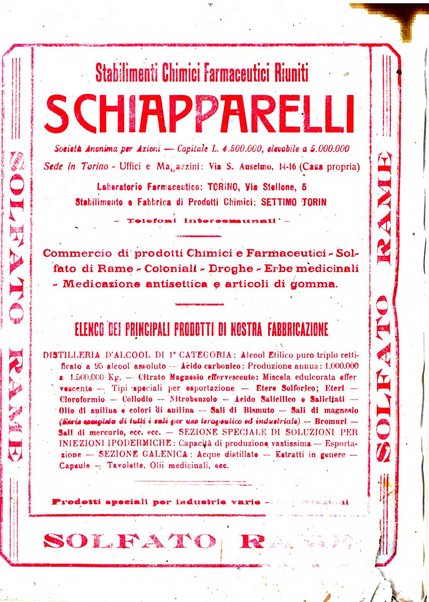 La rivista agricola industriale finanziaria commerciale