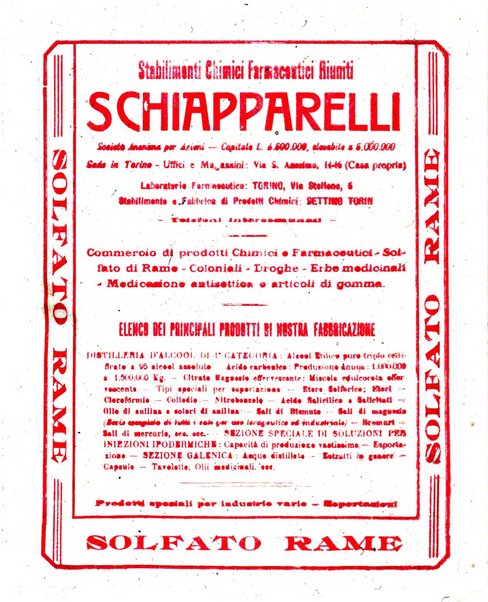 La rivista agricola industriale finanziaria commerciale