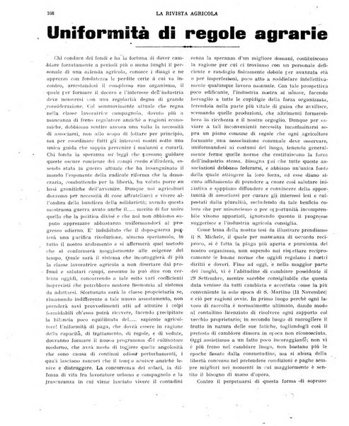 La rivista agricola industriale finanziaria commerciale