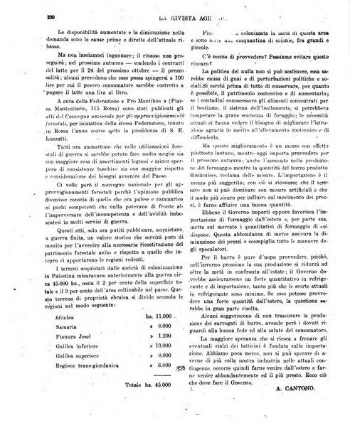 La rivista agricola industriale finanziaria commerciale