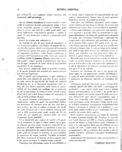 La rivista agricola industriale finanziaria commerciale