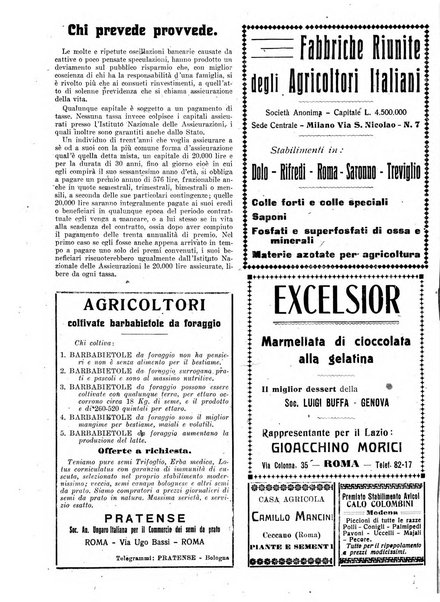 La rivista agricola industriale finanziaria commerciale