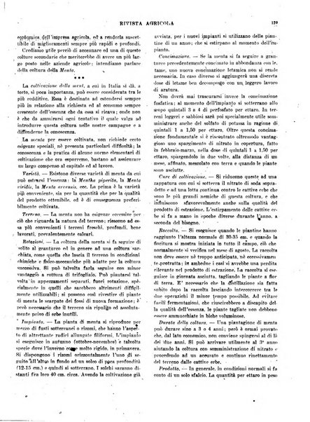 La rivista agricola industriale finanziaria commerciale