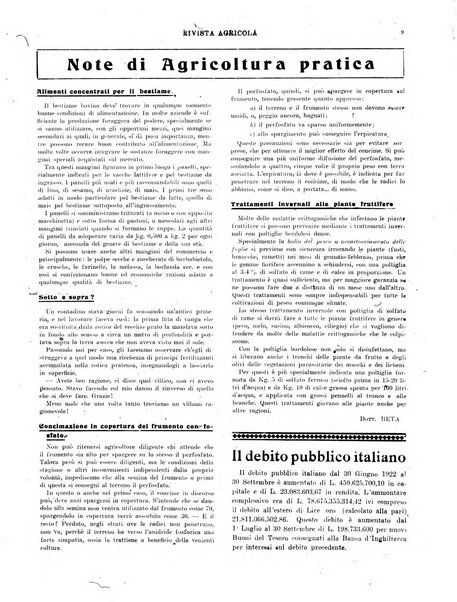 La rivista agricola industriale finanziaria commerciale