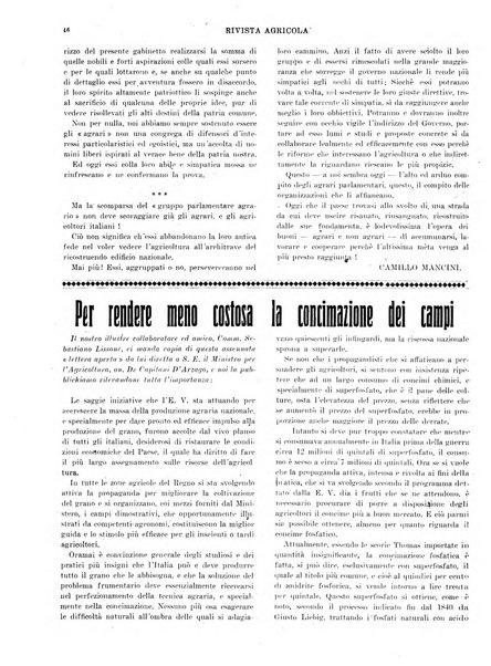 La rivista agricola industriale finanziaria commerciale