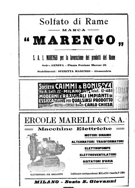 La rivista agricola industriale finanziaria commerciale