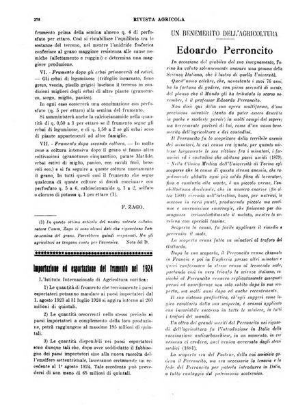 La rivista agricola industriale finanziaria commerciale