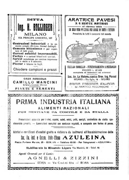 La rivista agricola industriale finanziaria commerciale