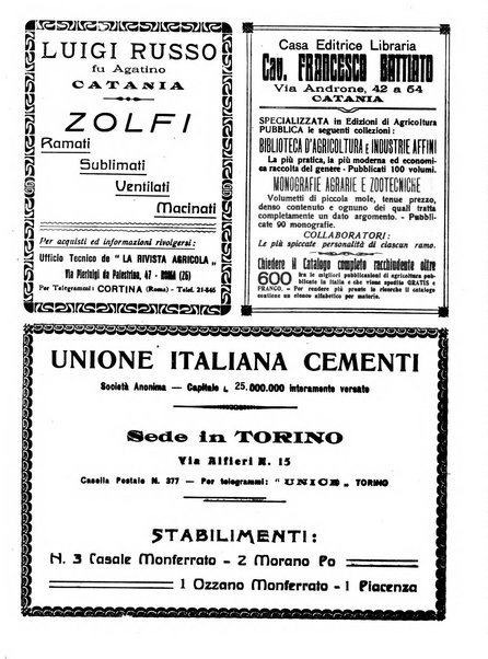 La rivista agricola industriale finanziaria commerciale