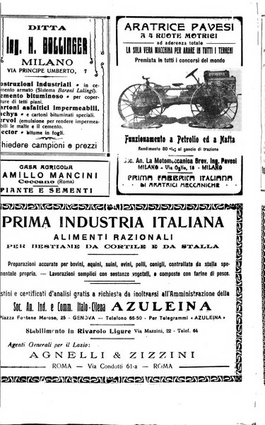 La rivista agricola industriale finanziaria commerciale