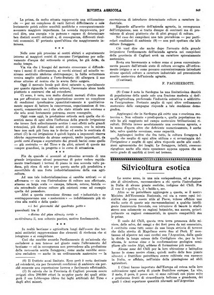 La rivista agricola industriale finanziaria commerciale