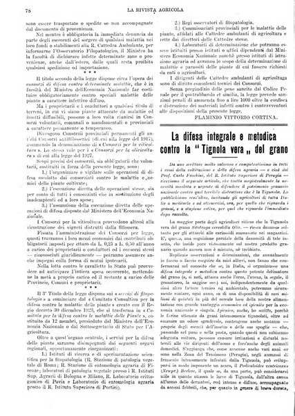 La rivista agricola industriale finanziaria commerciale