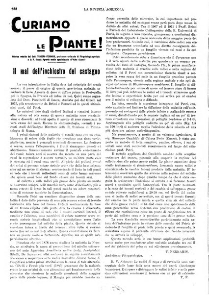 La rivista agricola industriale finanziaria commerciale