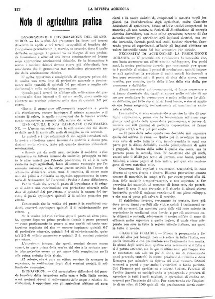 La rivista agricola industriale finanziaria commerciale