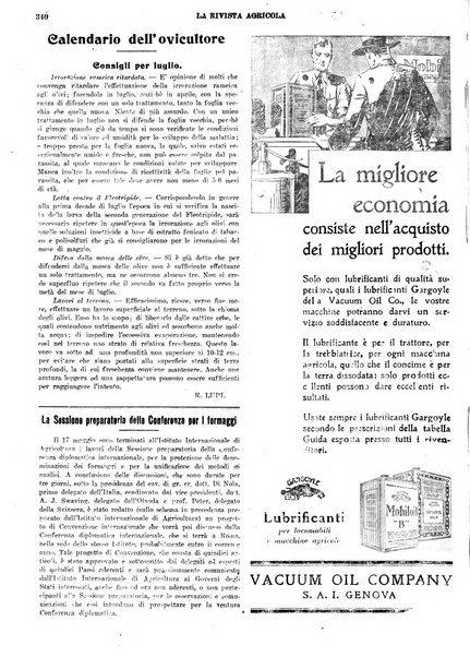 La rivista agricola industriale finanziaria commerciale