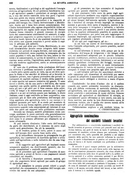 La rivista agricola industriale finanziaria commerciale