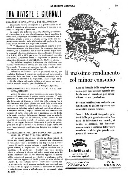 La rivista agricola industriale finanziaria commerciale