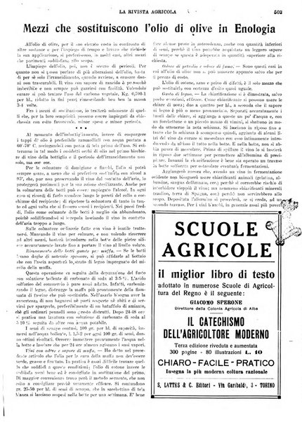 La rivista agricola industriale finanziaria commerciale