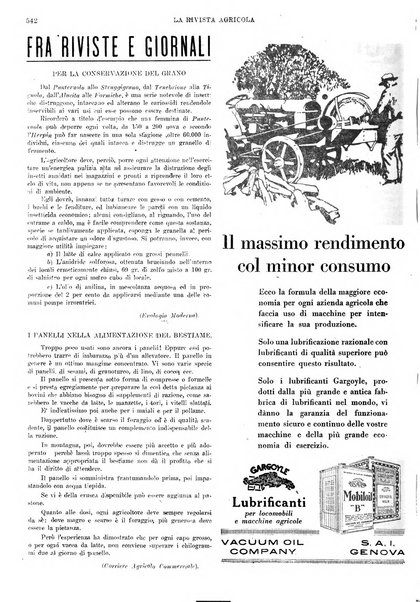 La rivista agricola industriale finanziaria commerciale