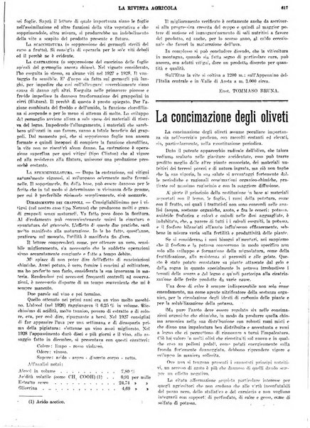 La rivista agricola industriale finanziaria commerciale