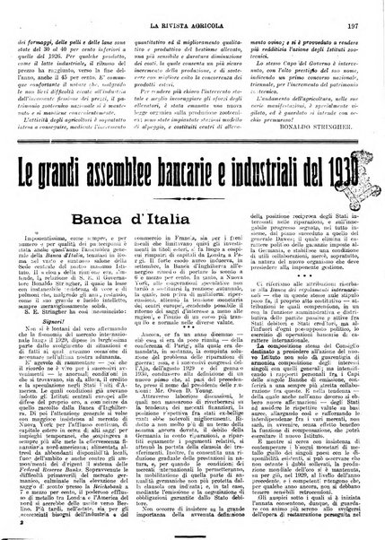 La rivista agricola industriale finanziaria commerciale