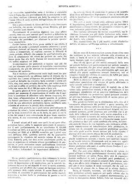 La rivista agricola industriale finanziaria commerciale