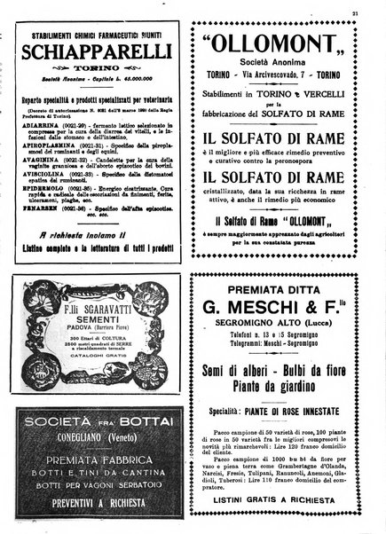 La rivista agricola industriale finanziaria commerciale