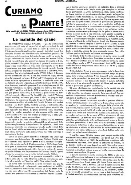 La rivista agricola industriale finanziaria commerciale