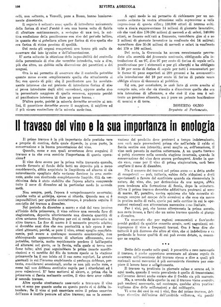 La rivista agricola industriale finanziaria commerciale