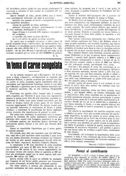 La rivista agricola industriale finanziaria commerciale