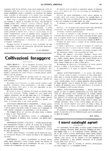 La rivista agricola industriale finanziaria commerciale