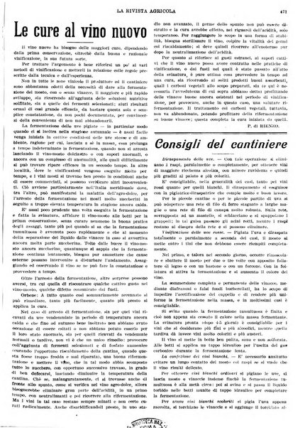 La rivista agricola industriale finanziaria commerciale