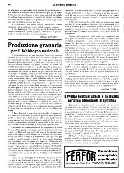 La rivista agricola industriale finanziaria commerciale