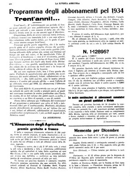 La rivista agricola industriale finanziaria commerciale